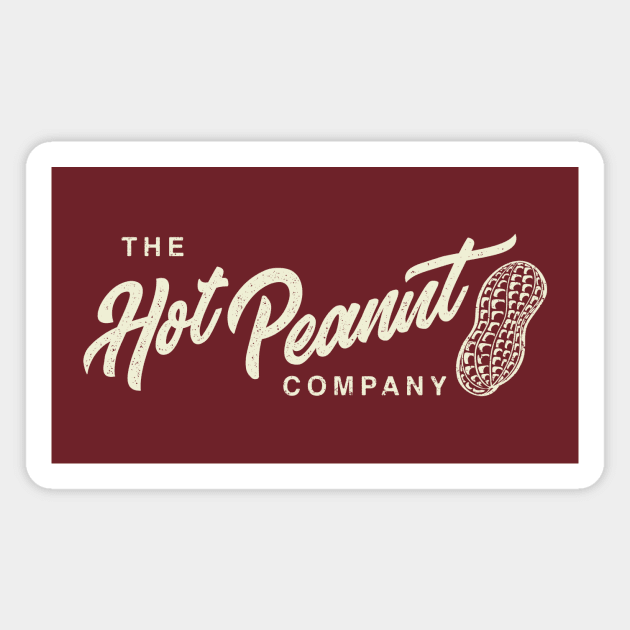 The Hot Peanut Company Magnet by Wright Art